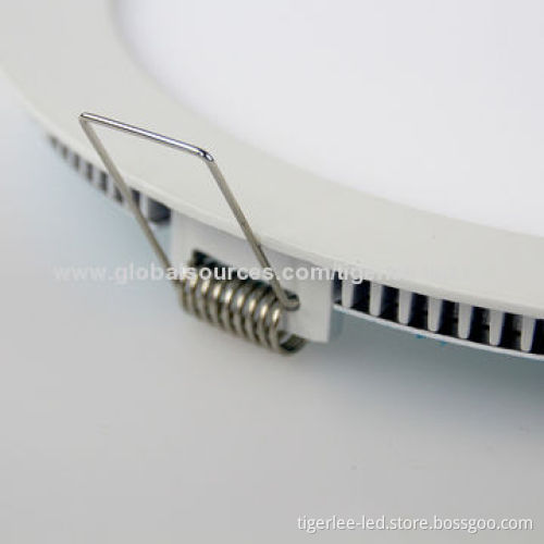 Slim LED recessed ceiling light with SMD chip, 100-240V AC, >80 CRI, 3 years warranty
